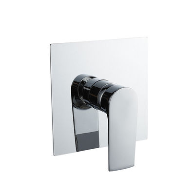 Banho ou chuveiro de alavanca única escondida na parede Mixer de banho Chome Brass Tap Faucet OEM