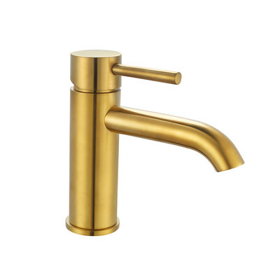 Banheiro ouro latão moderno de alavanca única torneira de banheira de água quente e fria distribuidor de água