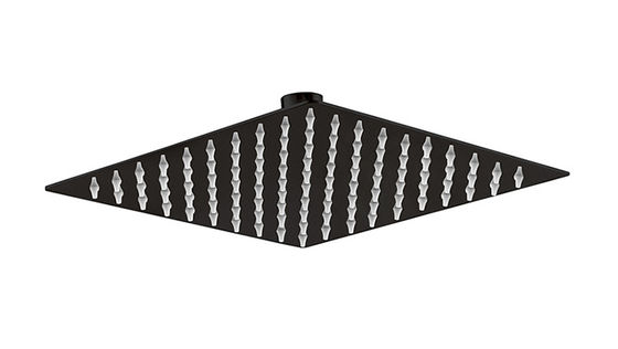 SUS304 Aço Inoxidável Chuveiro Quadrado Matt Negro Coluna de Banho 8&quot; 10&quot; 12&quot; OEM