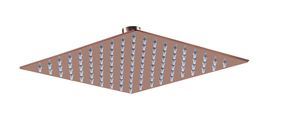 Quadrado Rosa Dourado Coluna de banheiro chuveiro 8 &quot; 10 &quot; 12 &quot; OEM SUS304 aço inoxidável