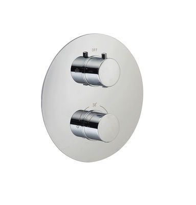 Tubos termostáticos de latão escondidos na parede com tubo de cromo OEM redondo