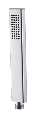 Microfone de latão chuveiro manual chuveiro para coluna de chuveiro banheiro bico de silício fácil de limpeza quadrado OEM