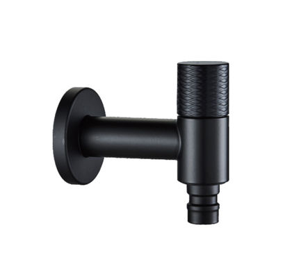 Matt Black SUS304 Bibcock Barreira de água fria Mixer de torneira de água fria mono parede montada OEM