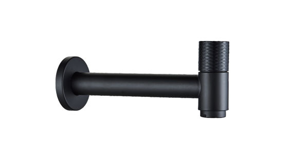 Míssil de água fria de torneira montado em parede única SUS304 Bibcock Long Spout