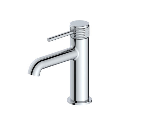 Cromo Brass Banheiro Banho Mixer torneiras de água fria e quente OEM alavanca única