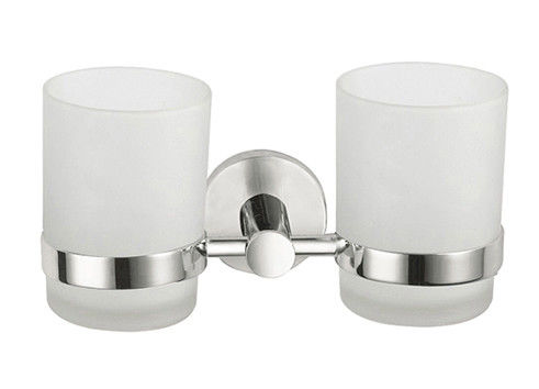 SUS 304 Duplo Tubler Holder Glass Polished Chrome OEM ODM