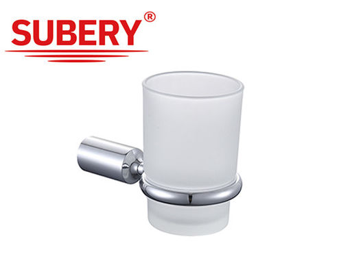 Single Tumbler Holder SUS304 Acessórios de vidro de banheiro OEM ODM clássico redondo