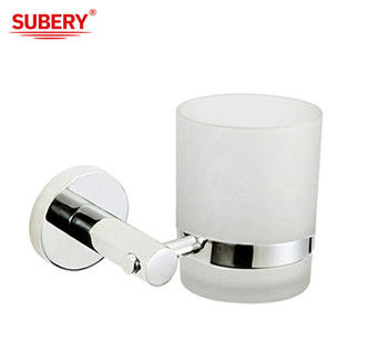 Single Tumbler Holder SUS304 Acessórios de vidro de banheiro OEM ODM clássico redondo