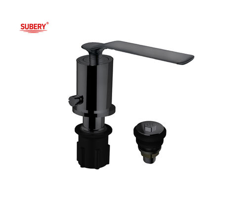 Banheiro de alavanca única Bidet Ducha Mixer Mango de zinco Matt Negro torneira
