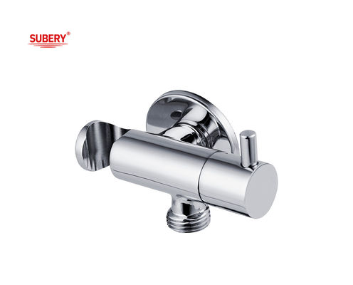 OEM Toilet de Brass Shattaf Set Holder Valve Handle Bidet Banheiro Chrome