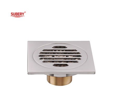 Banheiro OEM Despejo de Resíduos do Chão Brass Body Brass Cover