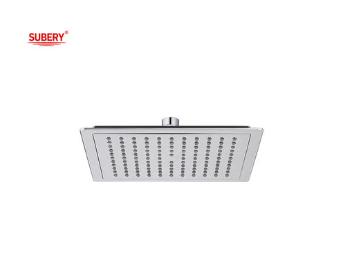 Plástico ABS Quadrado Chrome Banheiro Chuveiro Chuva Cabeças Coluna OEM