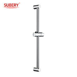 Duche Slide Bar trilho conjunto Redondo Banheiro Clássico SUS304 bar abs base