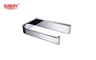 Brass cantam porta papel de papel higiênico vidro banheiro de alta qualidade cor cromo OEM nobel latão peça de montagem de latão base