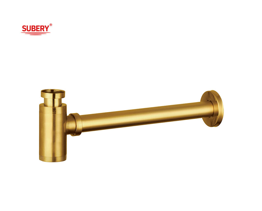 Fota de zinco Lavatório Lava-louça Drainador Lava-louça Sifon Para Lava-louça Limpado TI-Ouro OEM
