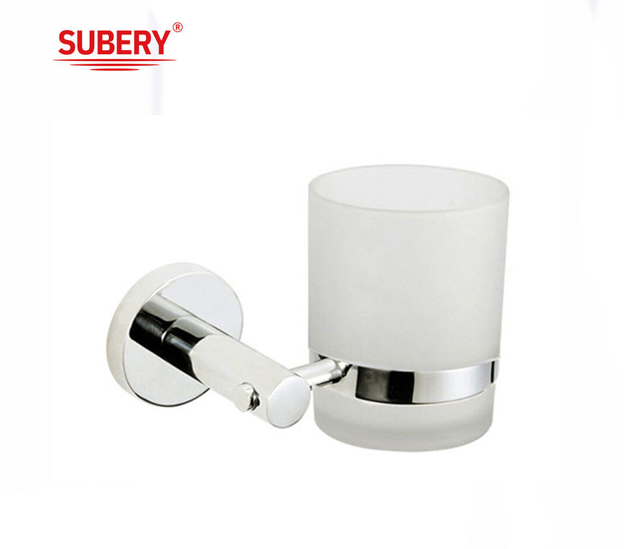 Mural Tumbler Holder Banheiro Single Glass Toothbrush Holder para conjunto de acessórios de banheiro